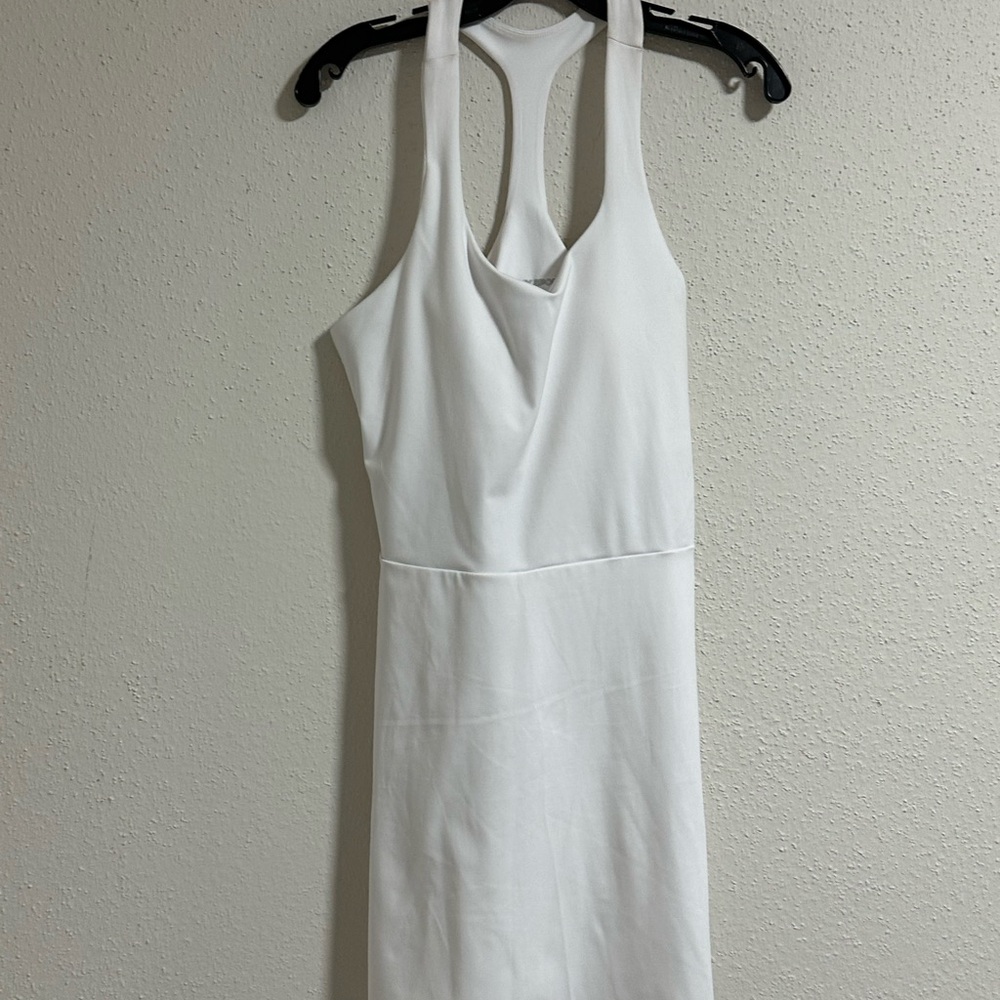 DKNY Women's Racerback Tennis Mini Dress white XL NWT - Picture 10 of 10